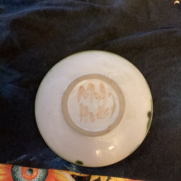 Vintage, RARE M. A . Hadley hand painted small side plate - Picture 3 of 7